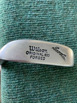 Rare Classic Wilson George Low 600 Heel Shafted Putter - Rh,  34” - Wow