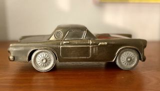 Vintage 1955 T - Bird Metal Coin Bank From Banthrico 1974 004