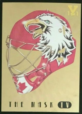 2006 - 07 Itg Between The Pipes Gold 1/1 The Mask Rare Ed Belfour