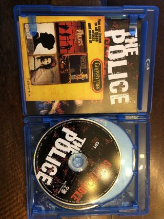 The Police certifiable Blu - ray and CD set rare out of print three disc set 3