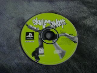 Skullmonkeys Ps1 (sony Playstation 1,  1997) Disc Only Disk Rare Htf Game