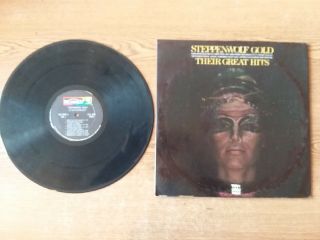 1971 Exc - Rare Steppenwolf Gold (their Great Hits) Dsx - 50099 Lp33