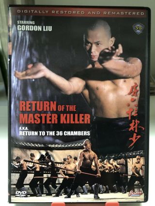 Return Of The Master Killer - Hong Kong Rare Kung Fu Martial Arts Action Movie -