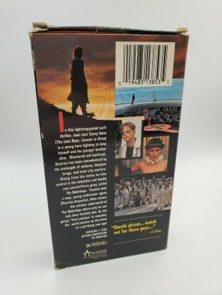 Prayer of the Rollerboys VHS Action 1991 Corey Haim RARE RED VARIANT 2