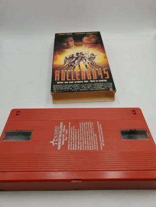 Prayer of the Rollerboys VHS Action 1991 Corey Haim RARE RED VARIANT 3