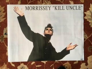 Morrissey Kill Uncle Rare Promotional Poster From 1991