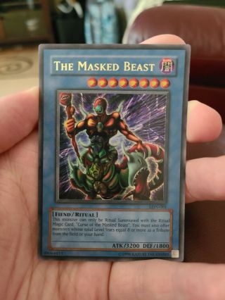 Yugioh The Masked Beast Lon - 001 Ultra Rare