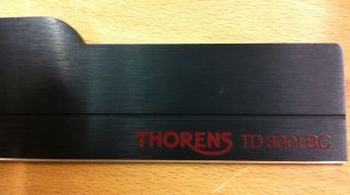 Very Rare Vintage Nos Thorens Td 3001 Bc Face Plate