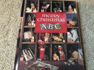 Leisure Arts " Merry Christmas Abc " Book Six - Colorful Cross - Stitch Patterns 1993