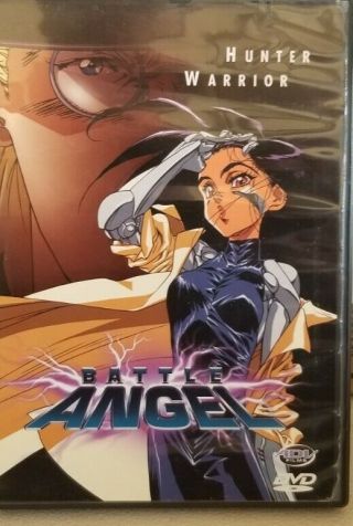 Battle Angel Hunter Warrior Dvd 1993/1999 Adv Rare Like Watched Once