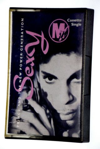 Prince & The Power Generation Sexy Rare Cassette Single Tape Single