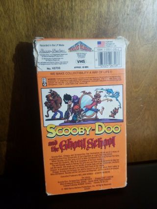 Scooby Doo and the Ghoul School Rare 1988 VHS and Vintage 2
