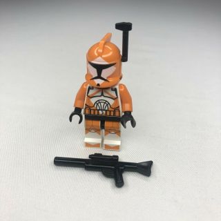 Lego Star Wars Bomb Squad Trooper Minifigure W/blaster Sw0299 From Set 7913 - 1