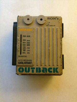 Vintage Rare Sony Outback Walkman Partially
