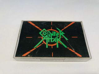 Counter Attak Demo Cassette Tape 1990 Chicago Hair Metal Hard Rock Rare