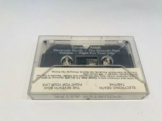 Counter Attak Demo Cassette Tape 1990 Chicago Hair Metal Hard Rock RARE 2