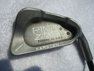 Ping Zing 2 Black Dot 1 Iron Single Club Aldila Regular Graphite Golf Club Rare