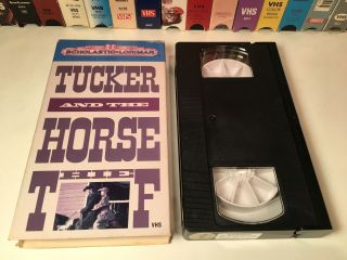 Tucker And The Horse Thief Rare Vhs 1985 Canadian Family Tv Movie Western Drama