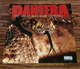 Pantera The Great Southern Trendkill Rare Promo 12 X 12 Poster Flat 