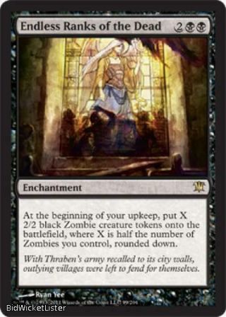 Endless Ranks Of The Dead (rare) Near Normal English - Magic The Gathering