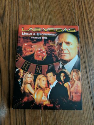 Las Vegas: Season 1 [uncut & Uncensored] 3 - Disc Dvd Rare W/ Slipcover