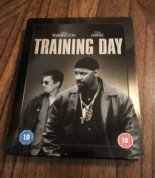 Training Day Embossed Steelbook Blu - Ray,  Uk Rare Denzel Washington Like