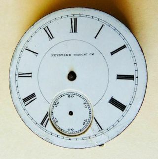 1890 Keystone Watch Co Antique Watch Movement No 333,  264