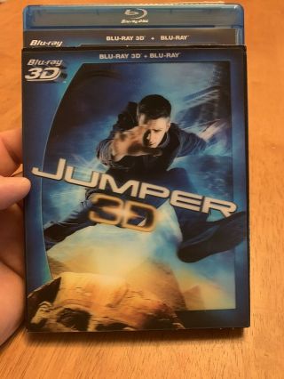 Jumper 3d (blu - Ray 3d,  Blu - Ray) With Rare Lenticular Slipcover