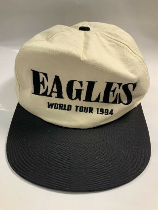 Vintage Eagles 1994 Hell Freezes Over Tour Hat Snapback Cap Authentic Rare