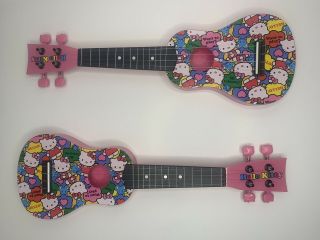2 - First Act Kids Girls Ukulele Rare 2014 Hello Kitty Hard To Find 20’inch