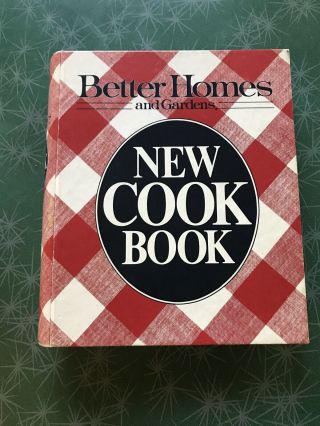 Better Homes And Gardens Cookbook 1981 Spiral Bound Vintage Ninth Edition