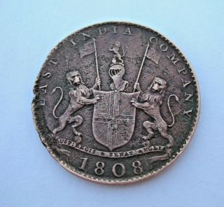Shipwreck Treasure Coin 1808 East India Company 10 Cash Admiral Gardner Wreck X