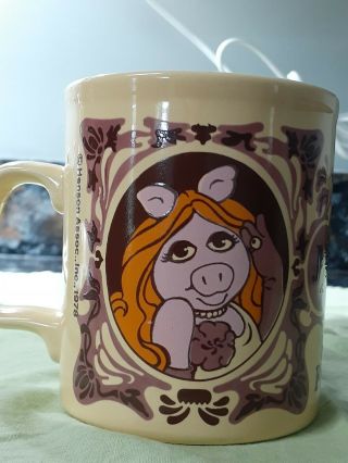 The Muppet Show Miss Piggy Vintage 1978 Kiln Craft England Coffee Mug Rare