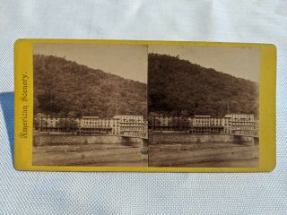 Antique Victorian Stereoview Photo American Scenery