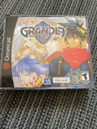 Rare Grandia Ii 2 (sega Dreamcast) Complete - Includes Soundtrack Cd