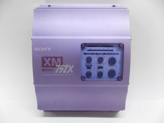 Old School Sony Xm - 752x 2 Channel Amplifier Rare Amp Vintage Sq Japan