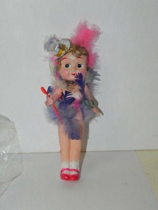Vintage Carnival Fair Celluloid Kewpie Doll 6 "