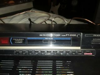 The Elusive Hitachi FT - D100 Tuner in.  Highly Rare 2