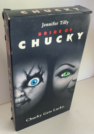 Bride Of Chucky Vhs Horror Gore Rare Childs Play Not Rental