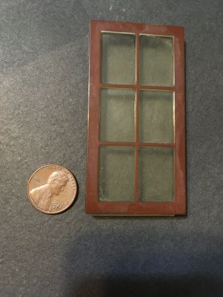 Window For Tomy Smaller Home & Garden Dollhouse Doll House Vintage