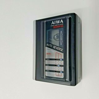 Vintage/rare Aiwa Walkman Hs - G360 Stereo Cassette Player W/auto Reverse
