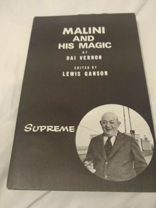 Malini And His Magic By Vernon,  Dai Vernon Rare