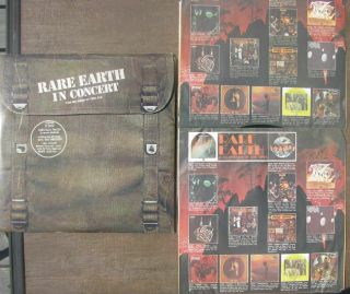 Rare Earth In Concert Vinyl Record Lp Album 1971