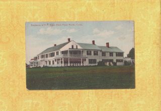 Ct Niantic Black Point 1915 Antique Postcard Home A H Mosle To Groton Long Point