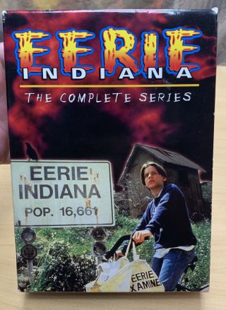 Eerie Indiana The Complete Series Oop (rare) Dvd 2000 Box Set