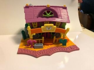 Polly Pocket 1994 Light Up Horse Ranch With Aaa Battery Compact Only