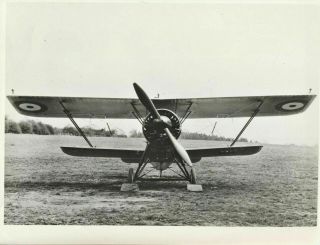 Large & Rare Official Photograph Of A Prototype Armstrong Whitworth Starling