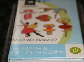Shall We Dance? Rare Htf Cricut Cartridge With Booklet Box Overlay Linked
