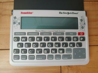 Franklin The York Times Websters Crossword Puzzle Dictionary NYT - 570CWD Rare 3