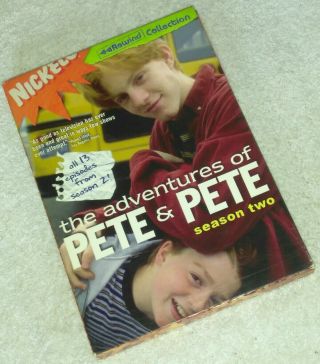 The Adventures Of Pete And Pete - Season Two Dvd Disc Set Rare Oop
